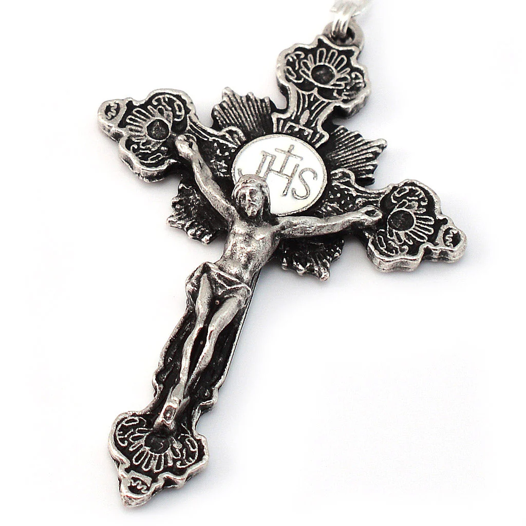 Annunciation Rosary, Wood & Silver - Image 2