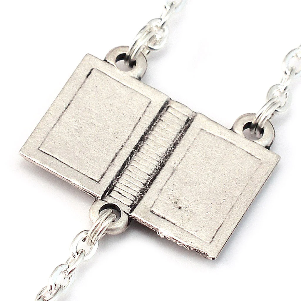 Holy Communion Book of Life Silver & Glass Rosary - Image 4