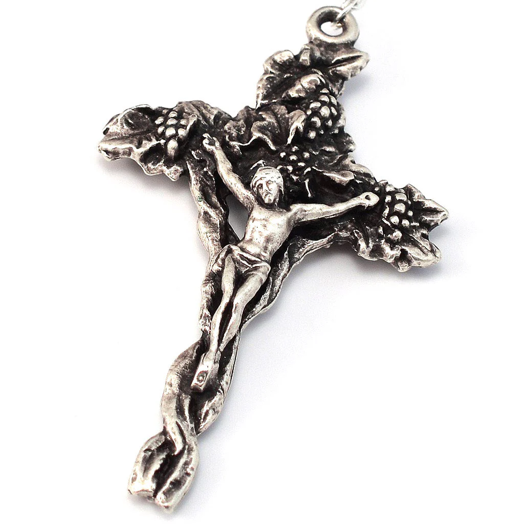 Holy Easter Glass & Silver Rosary - Image 2