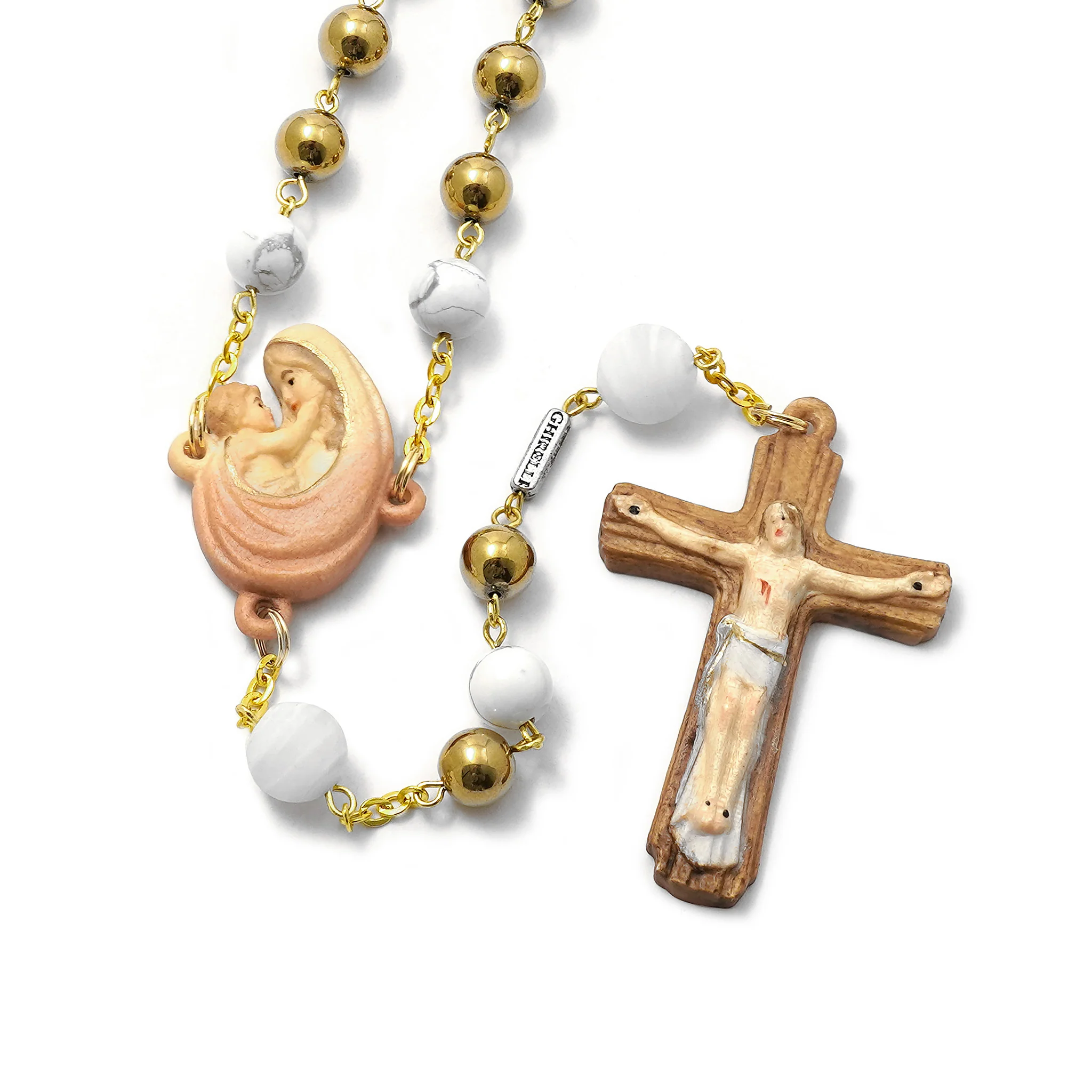 The Val Gardena Rosary with Genuine Murano Beads