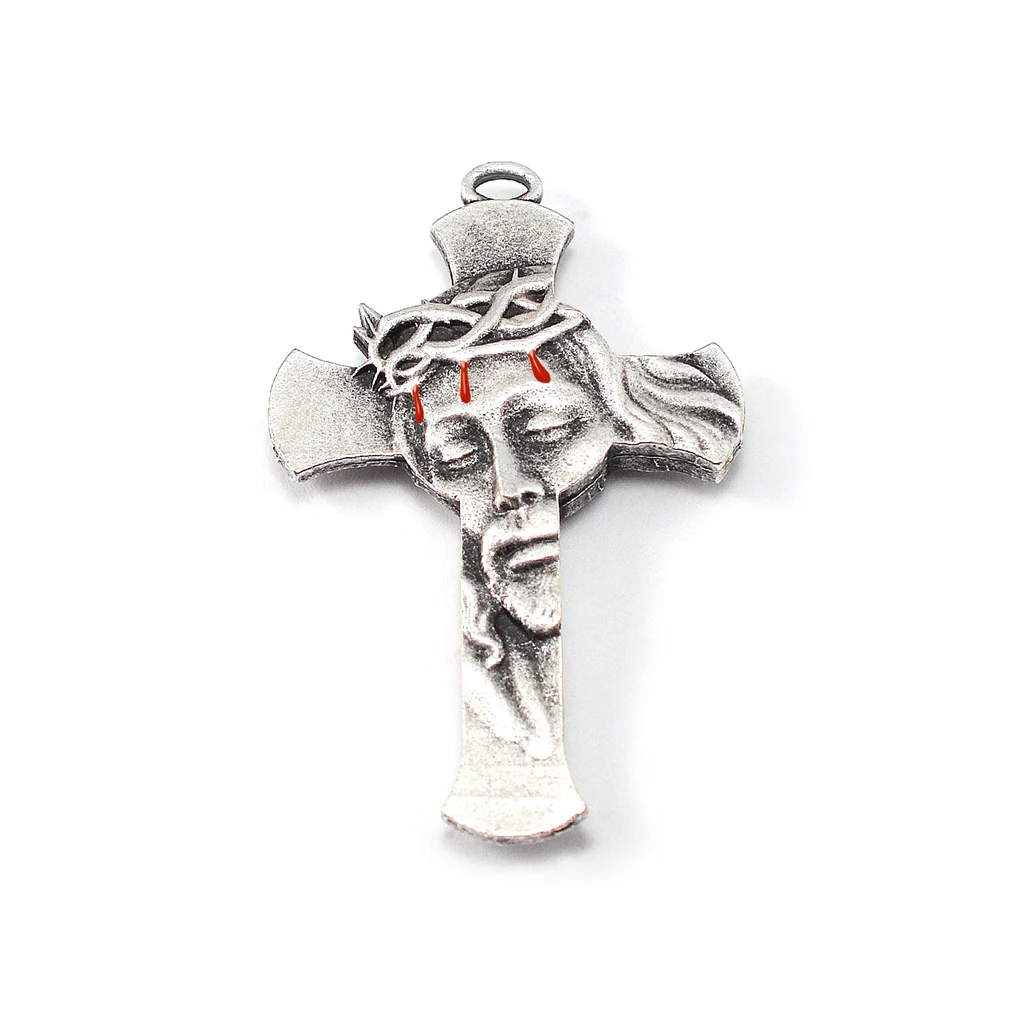 Rosaries for Men with Hematite, Black Agate & Silver - Image 2