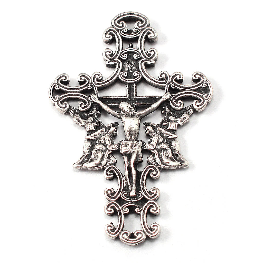 Saint Patrick Rosary in Murano Glass & Silver - Image 2