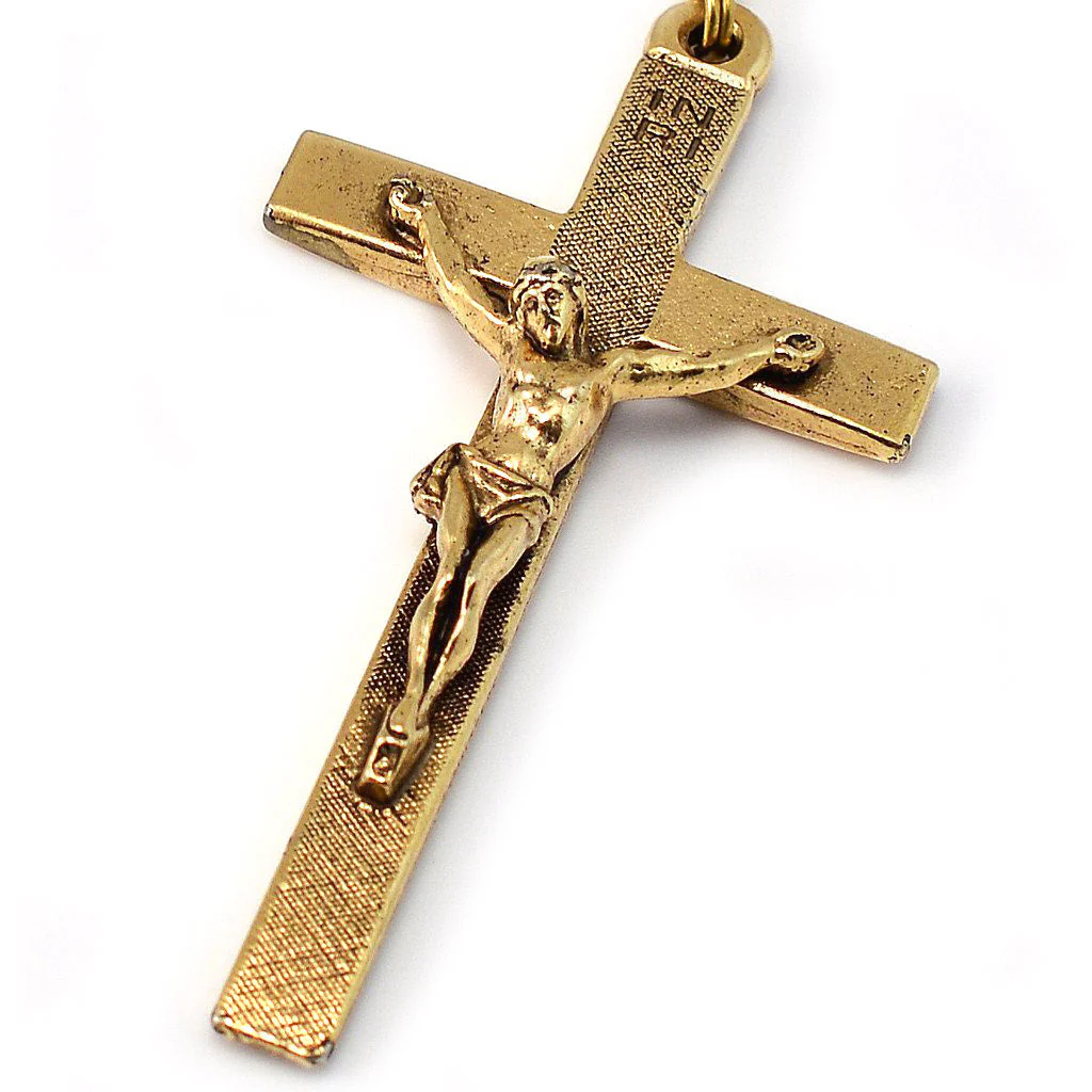 Saint Therese of Lisieux Gold Rosary - Image 2