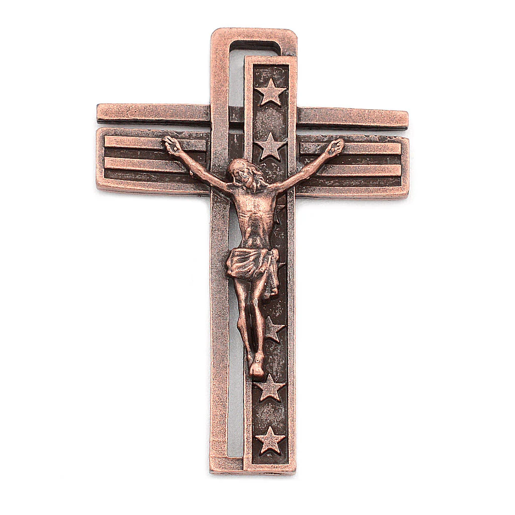 The USA Rosary - Copper with Black Glass - Image 2
